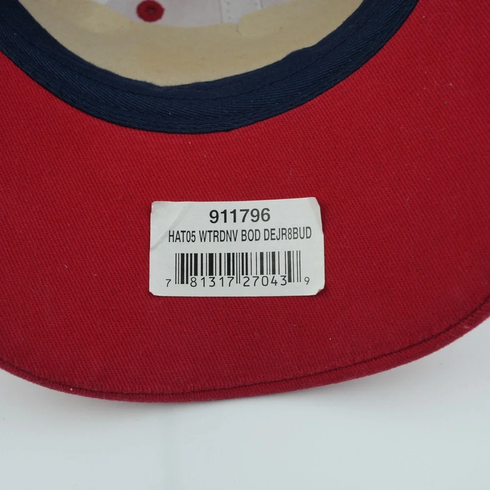 Chase Authentics Budweiser NASCAR‎ Dale Earnhardt Jr 8 Hat Red Navy OSFA Strap